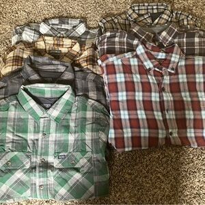 Men's Flannels, Smith Workwear, Eddie Bauer, Noble Outfitter and Ridgecut